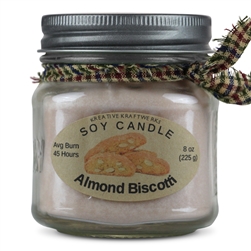 Soy Candle - Almond Biscotti
