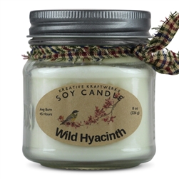 Soy Candle - Wild Hyacinth